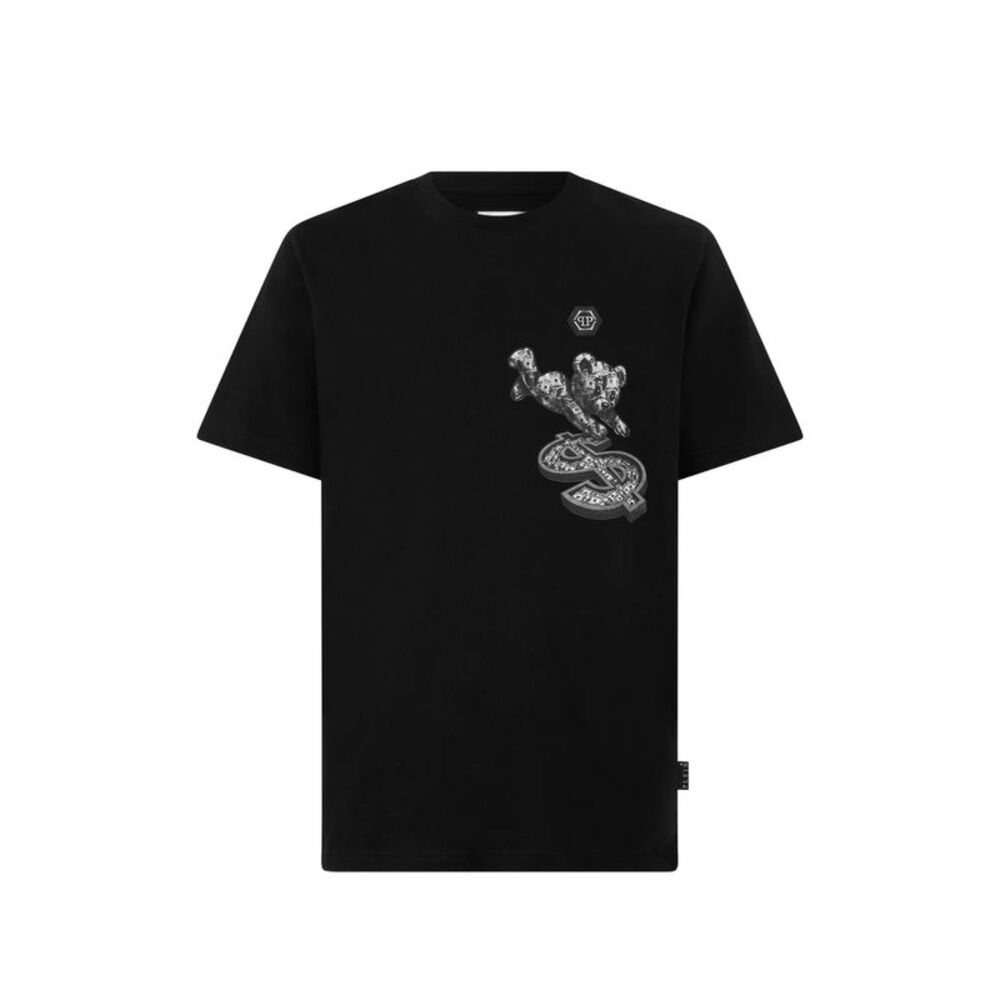 Philipp Plein Black T-Shirts & Vests - T-Shirts Men